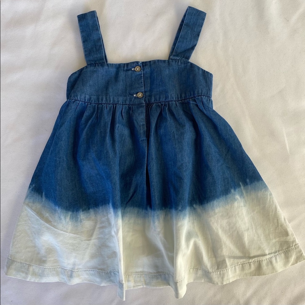 BABY GAP DRESS OMBRÉ